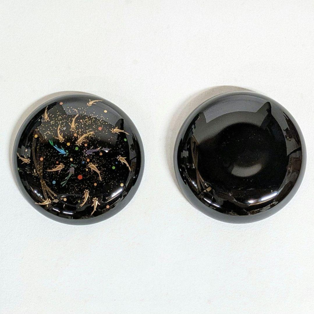 【フォロー割・新品】 香合　游　ゆう　下出祐太郎作　2.5寸　下出蒔絵司所