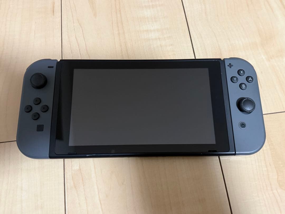 美品 Nintendo Switch グレー 本体 任天堂スイッチ