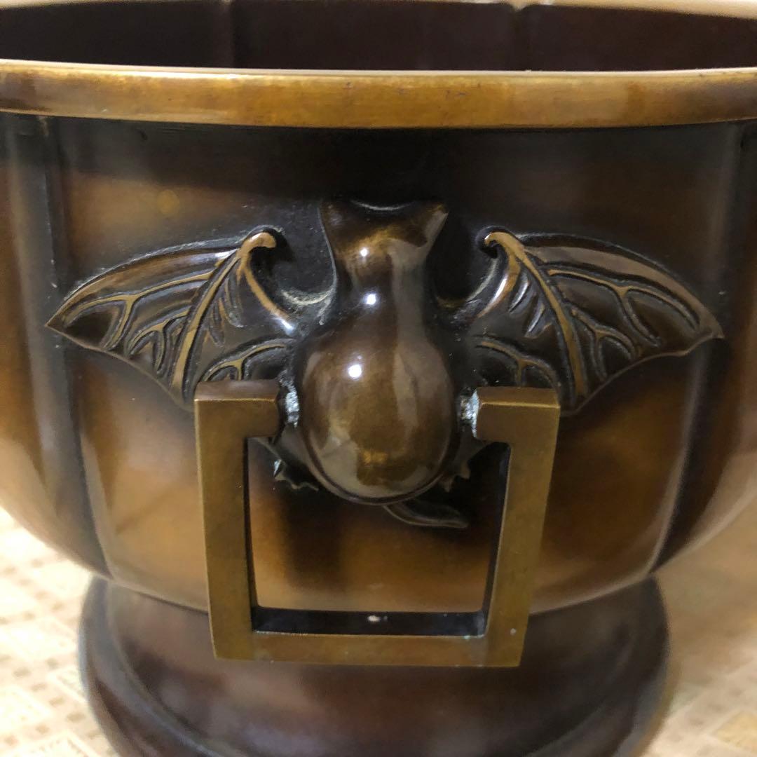 茶道具 金谷五郎三郎 唐銅火鉢 瓶掛 - メルカリ