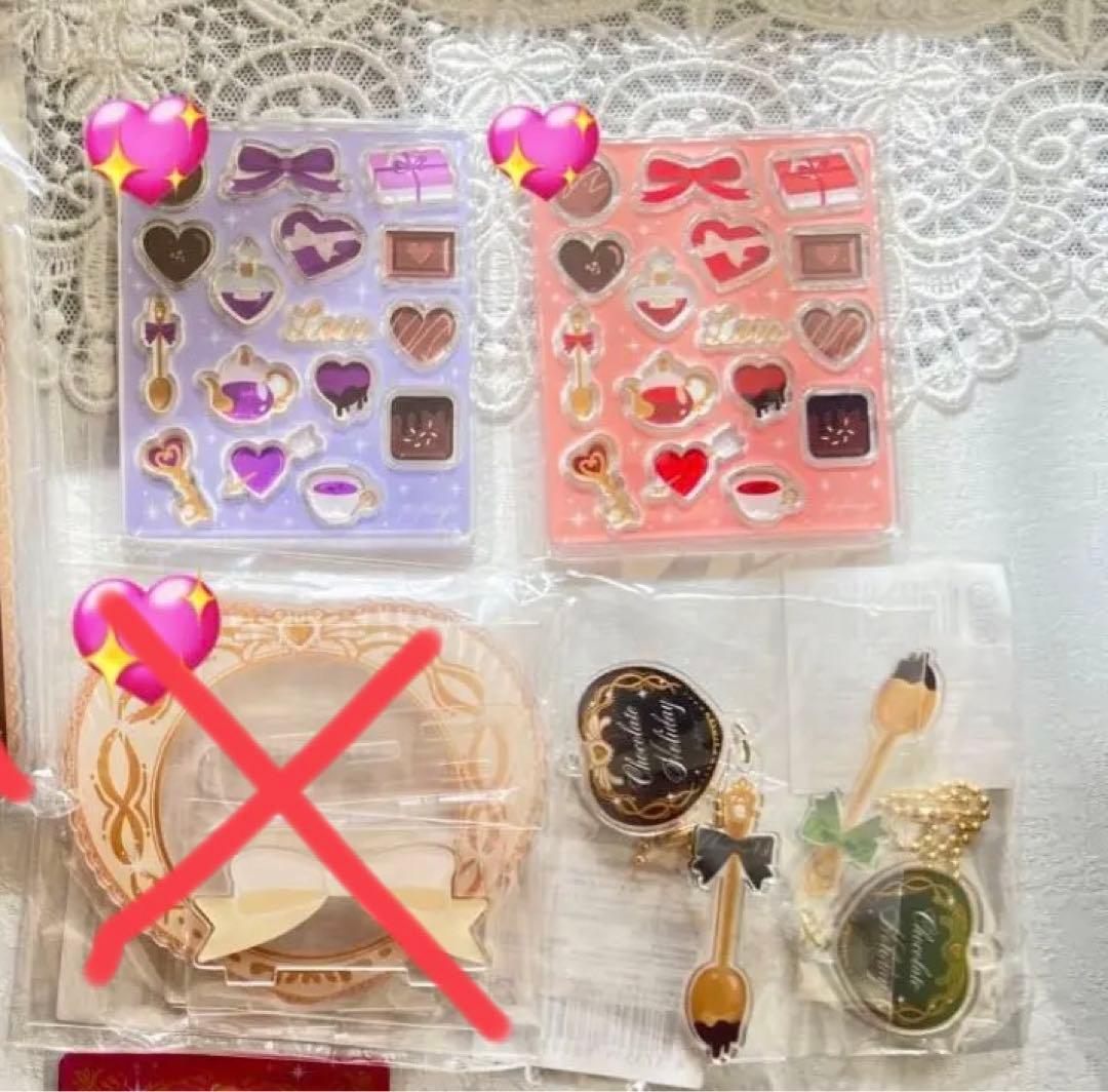 フクヤ　アクリルフレーム アクリルパーツ 缶バッジスタンド キャラ福くじ