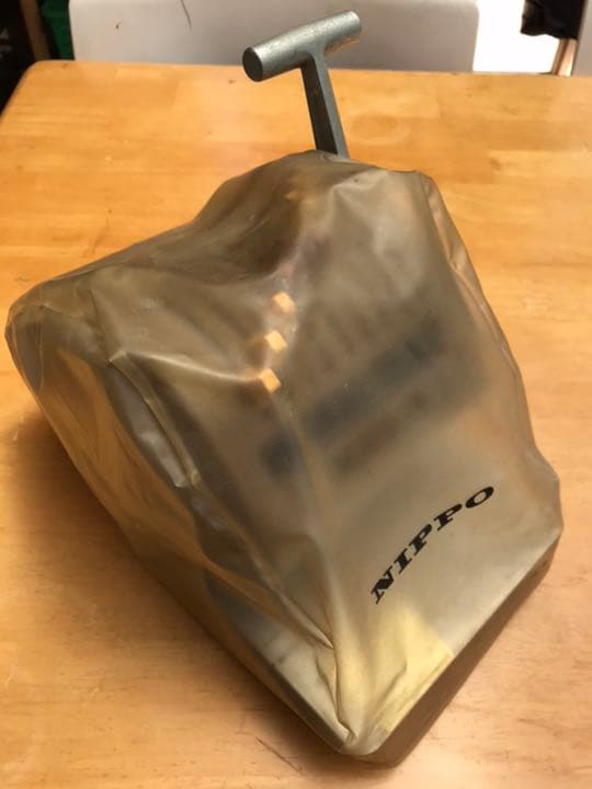 送料無料 小切手印字機 手形印字機 NIPPO 製品 昭和レトロ