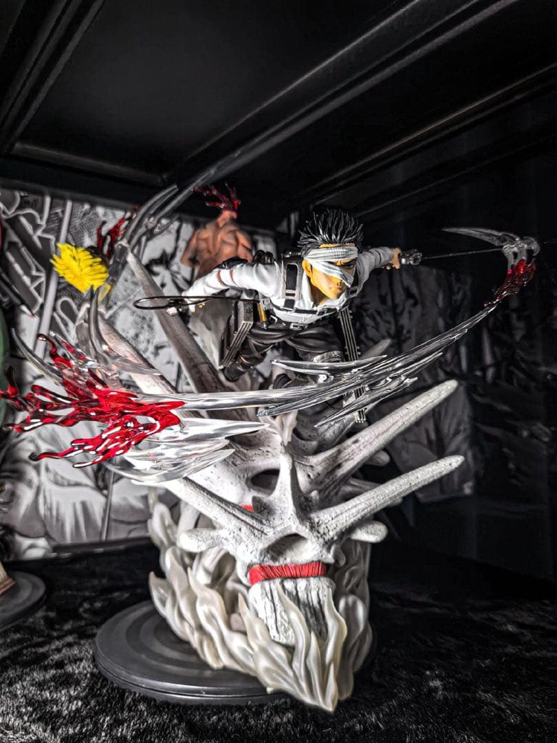 進撃の巨人 調査兵団 兵長 リヴァイ ガレージキット フィギュア 塗装済み