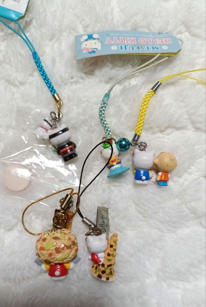 キティ　ハローキティ　値付け　ご当地限定　ストラップ　まとめ売り　サンリオ　レア