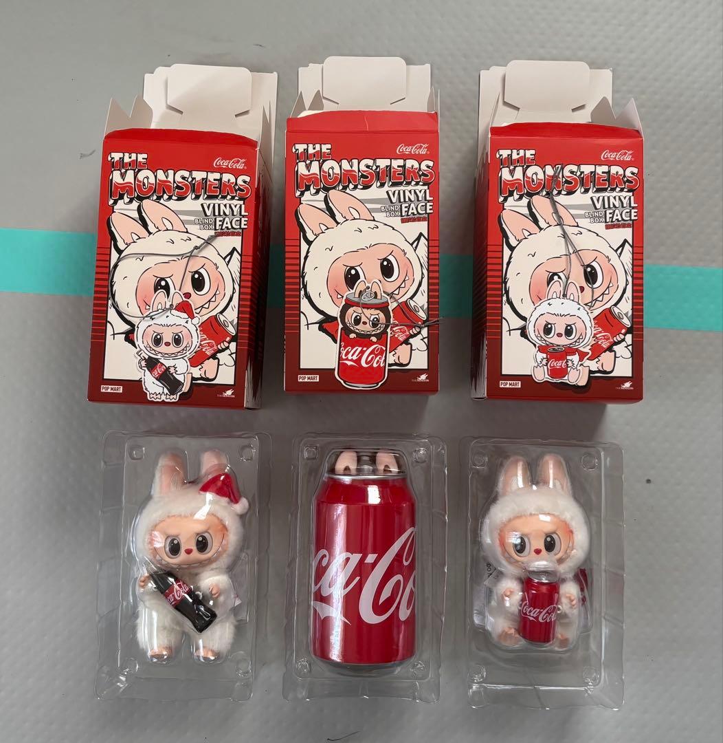 ラブブ　コカコーラ　3点セット 正規品】ラブブ コカコーラ シークレット 3点セット - メルカリ