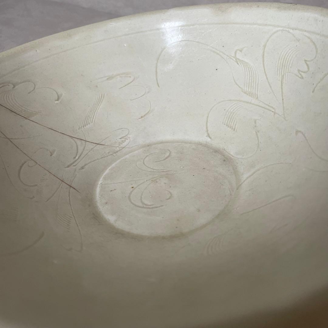 龍泉窯青磁 宋 南宋 元 青磁碗 陰刻 中国美術 中国古玩 骨董 古美術