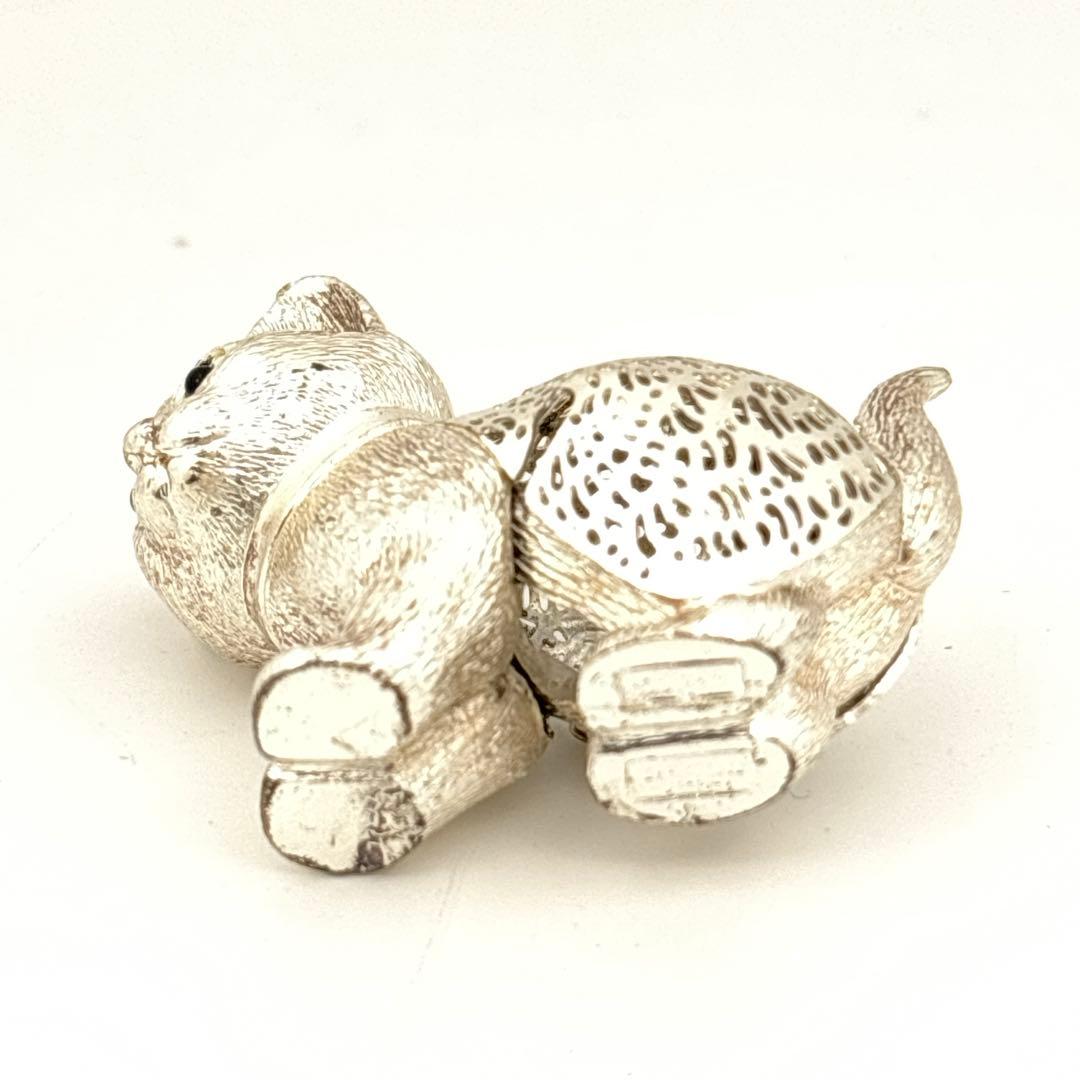 美品 クリストフル 置物 猫 ネコ リュミエール コレクション - メルカリ