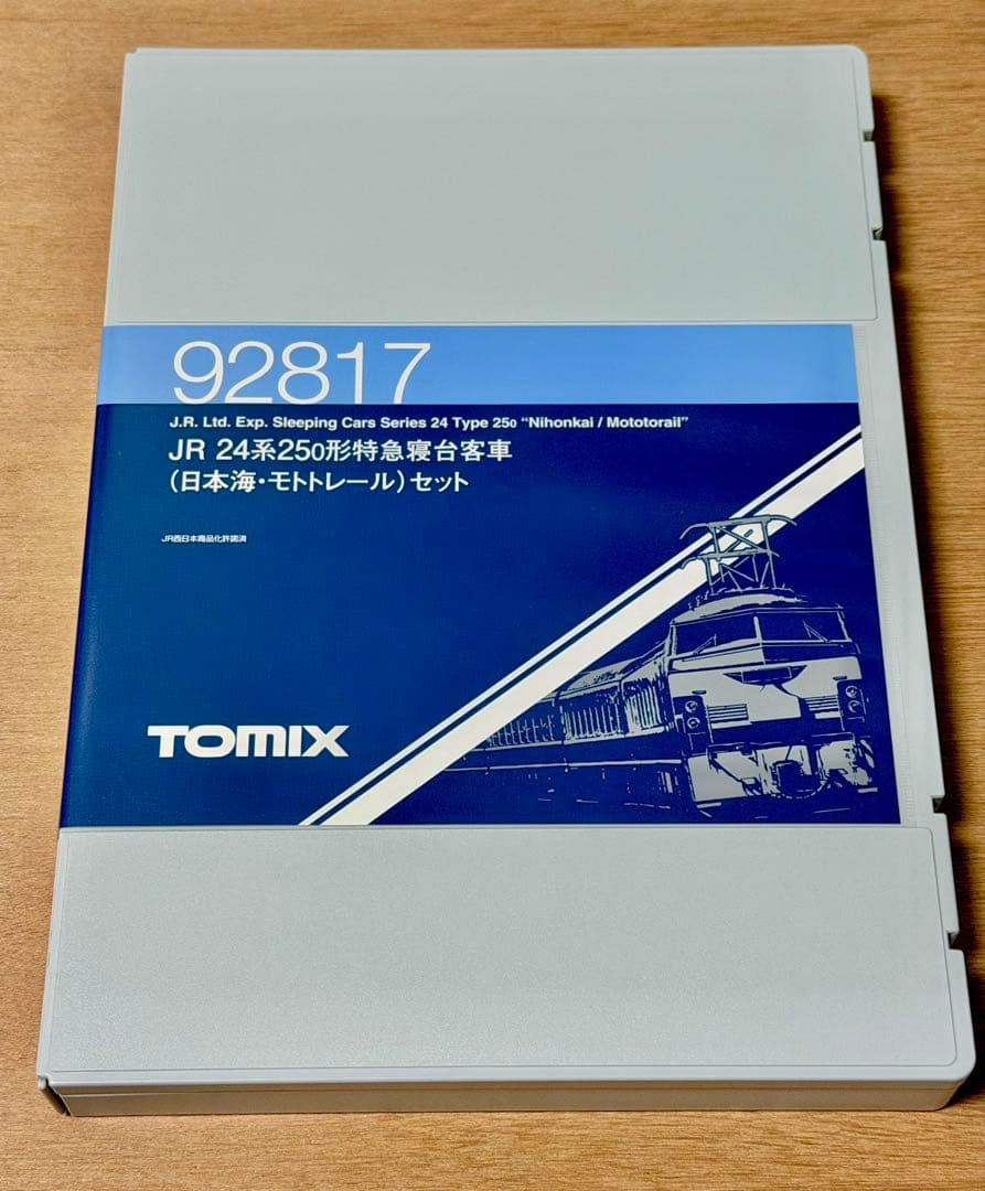 TOMIX JR 24系250形寝台客車(日本海・モトトレール)セット