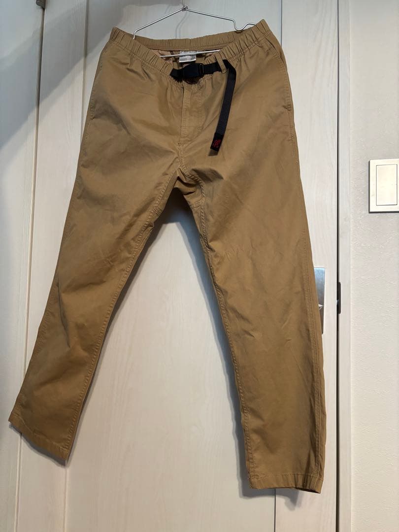 週末値下げ☆GRAMICCI パンツ L メンズ GRAMICCI（グラミチ） スラックス GABARDINE SLACKS ジップフライ