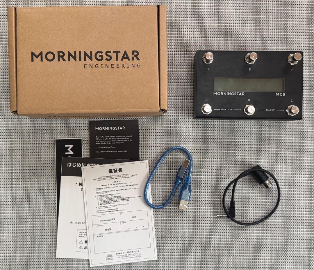 ギター Morningster MC6 MK2