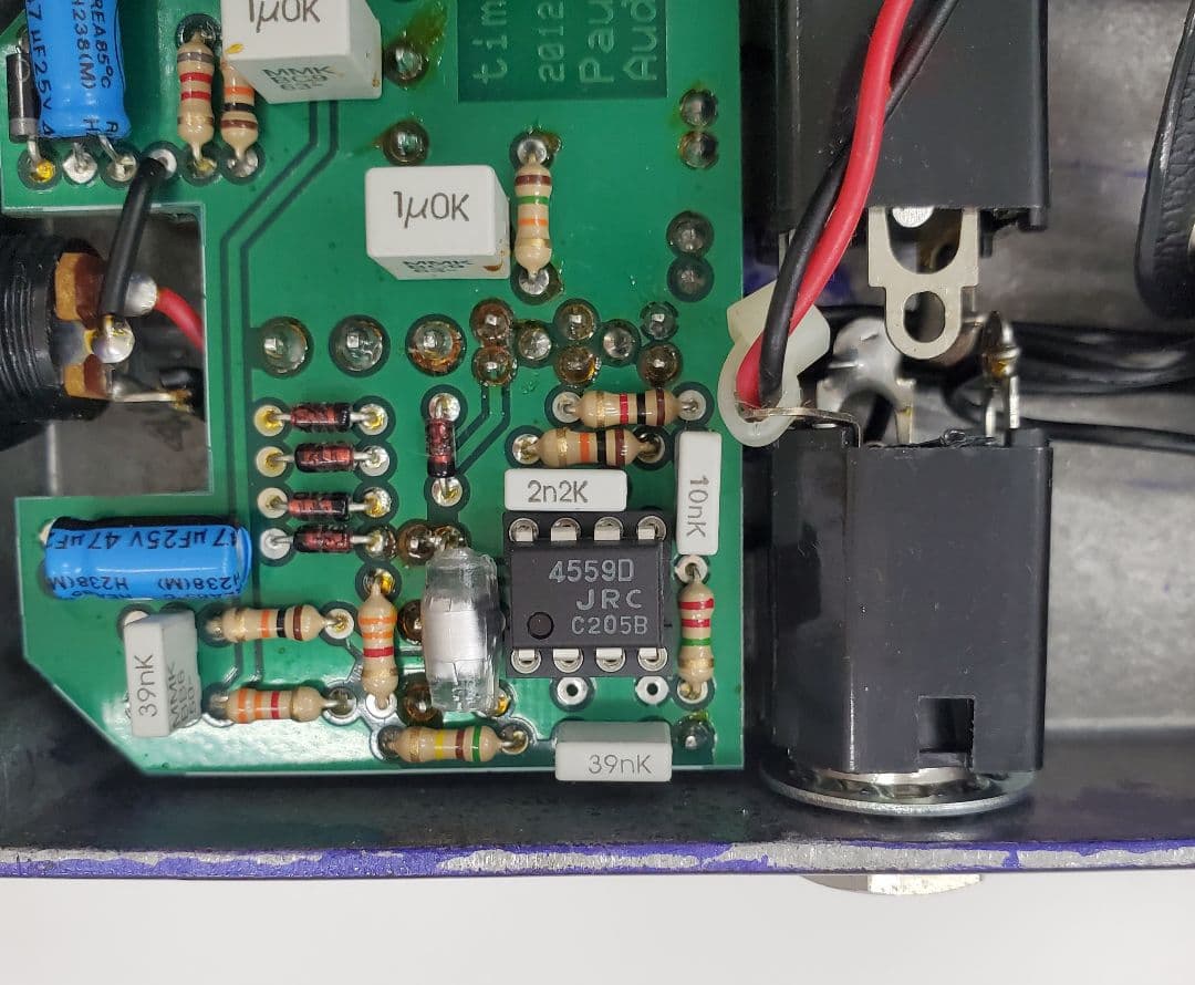 ギター Timmy overdrive/Paul cochrane V2