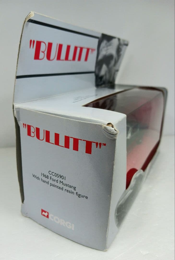 コーギー ブリット マスタング ミニカー