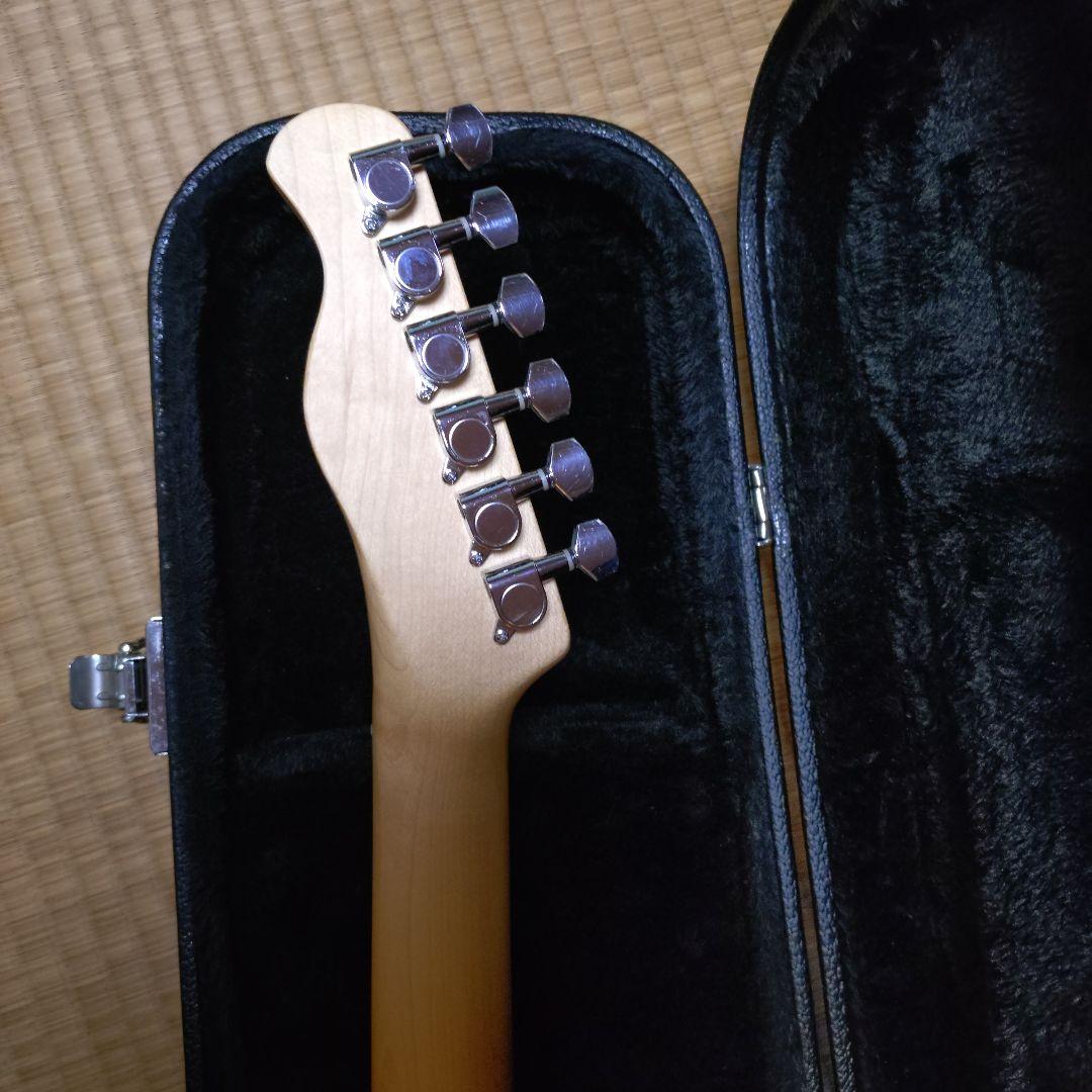 メタリックブルー テレキャスタータイプエレキギター