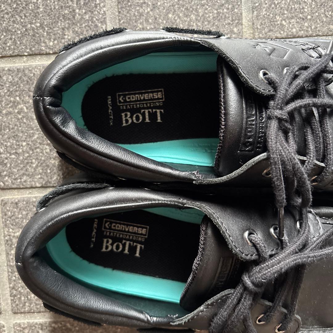 CONVERSE BoTT 黒 デッキシューズ