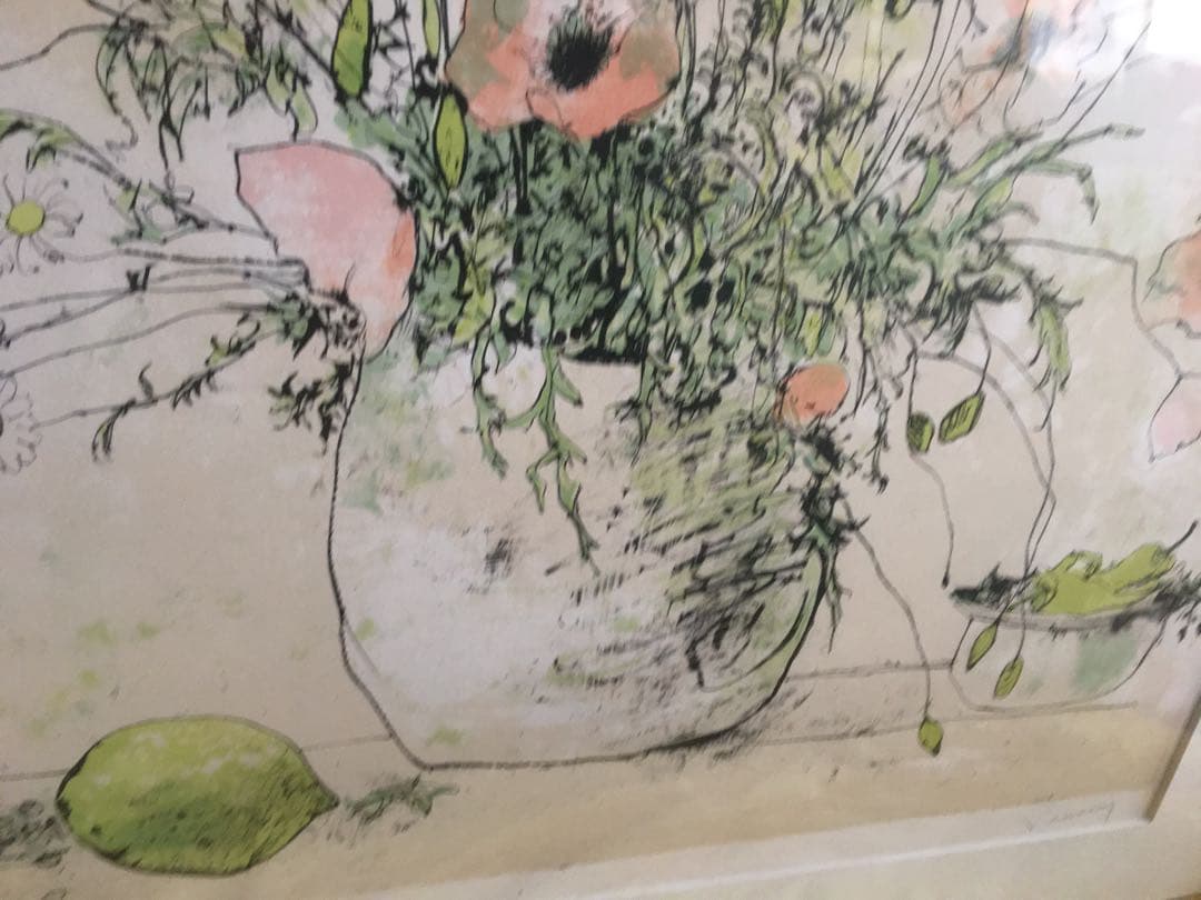 期間限定値下げ ジャン ジャンセン リトグラフ ひなげし 激レア