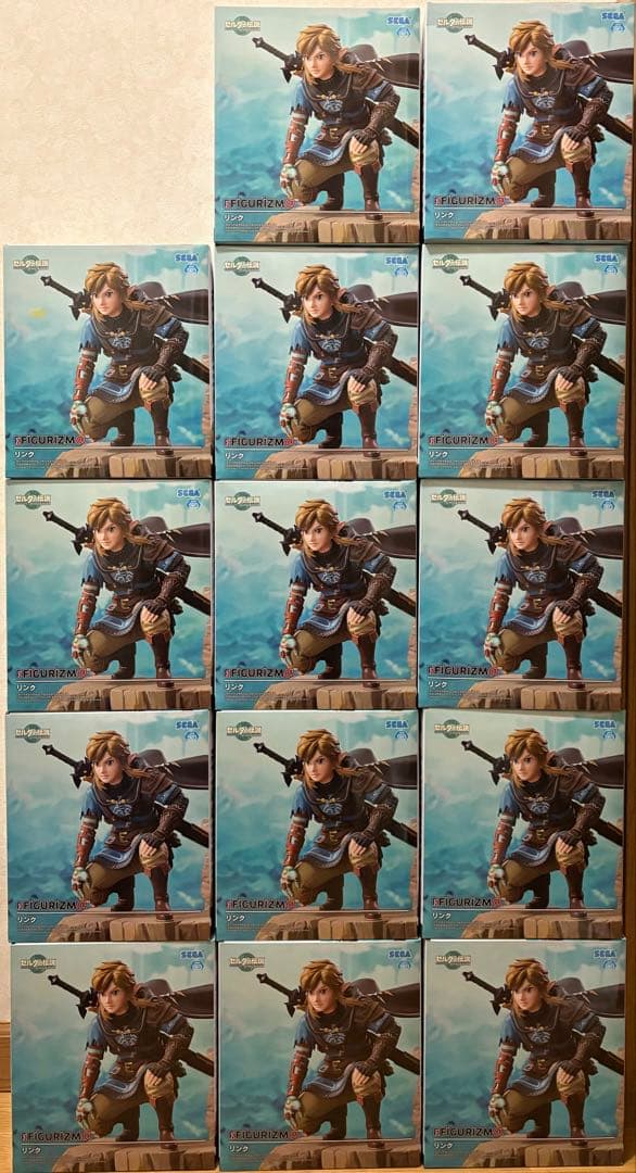 ゼルダの伝説 フィギュア リンク 14個セット