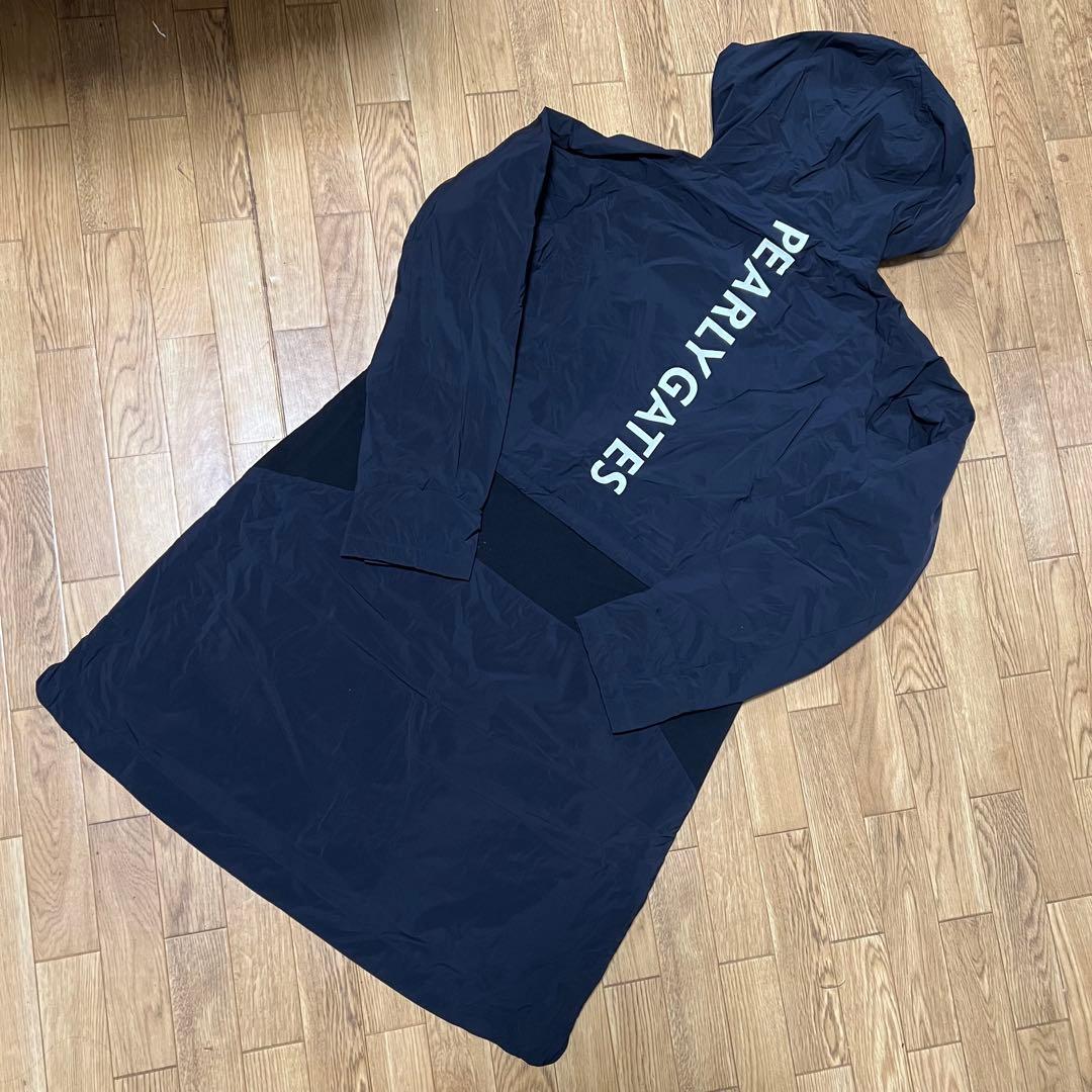 パーリーゲイツ 中綿 裏起毛 タフタ Octa フルジップワンピ ネイビー 新品