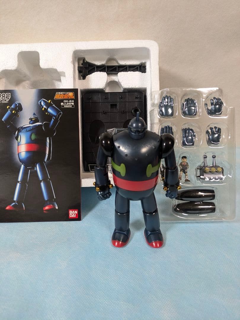 鉄人28号 超合金魂 GX-24 BANDAI 発光ギミック動作せず