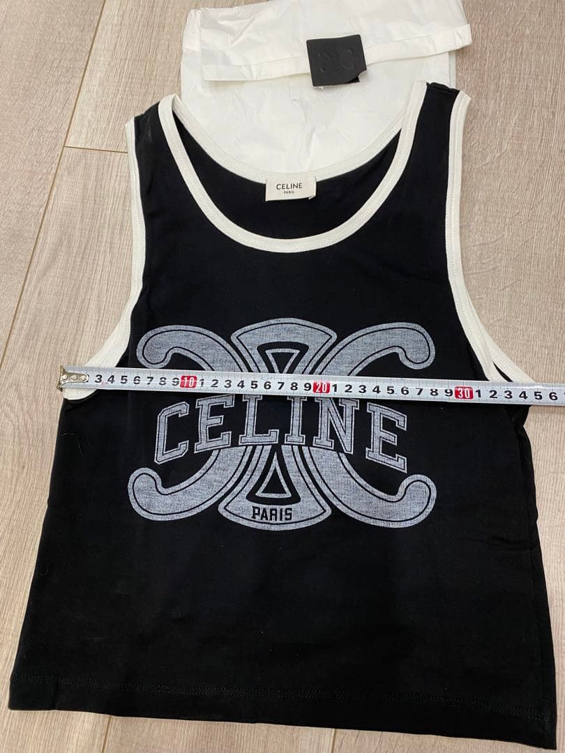 最終金額！Celine セリーヌ LOGOタンクトップ新品未使用