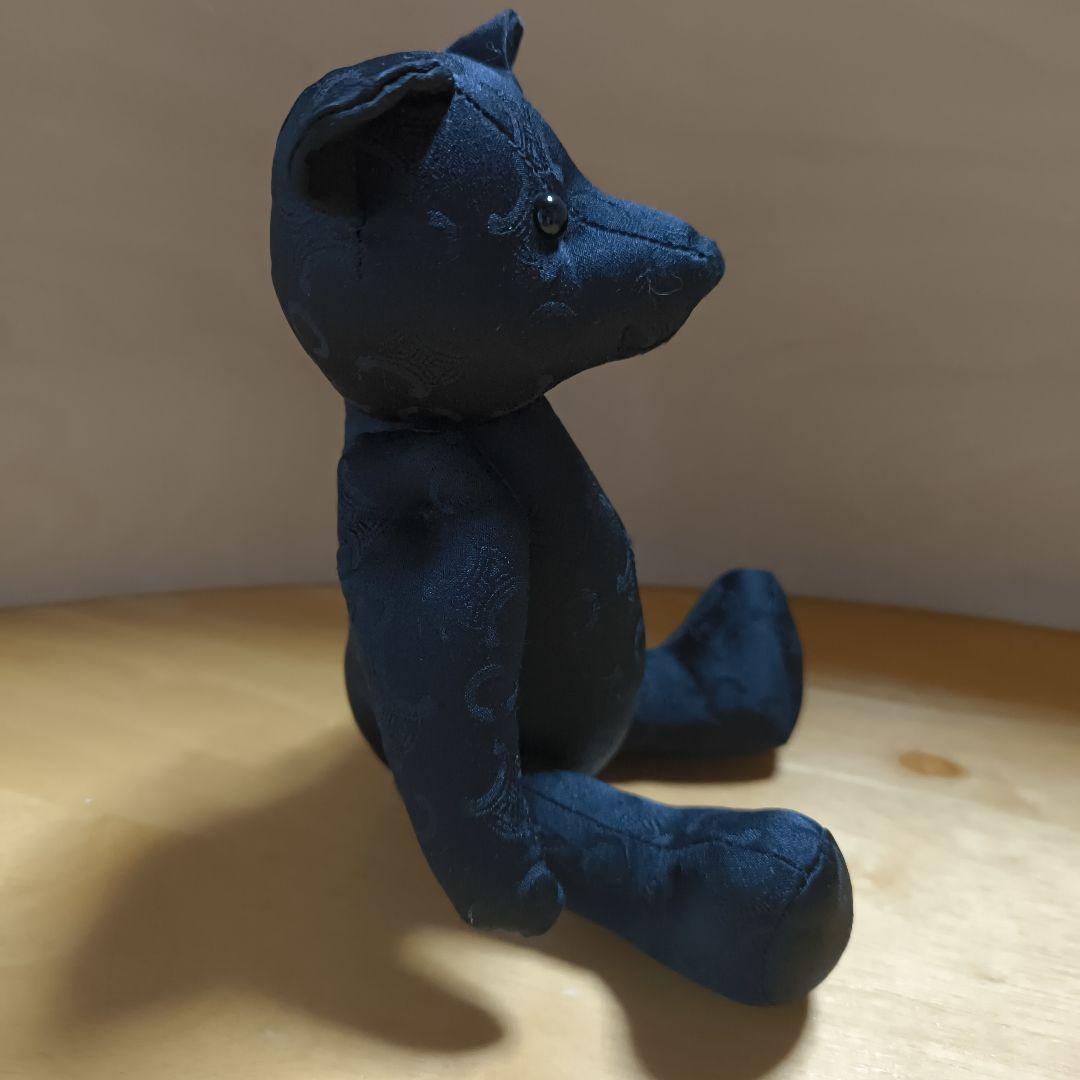 セリーヌ　テディベア　CELINE 黒　ぬいぐるみ