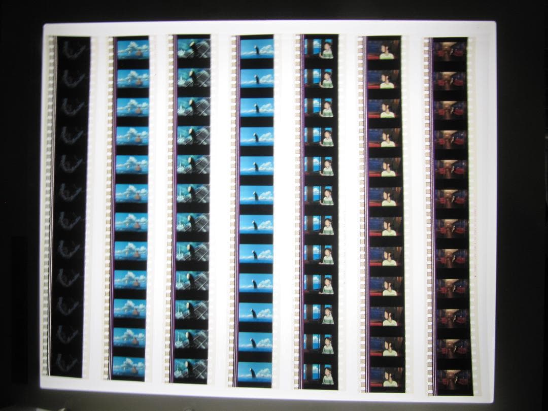 千と千尋の神隠し 35㎜フィルム12コマ×210枚合計2520コマ アルバム入