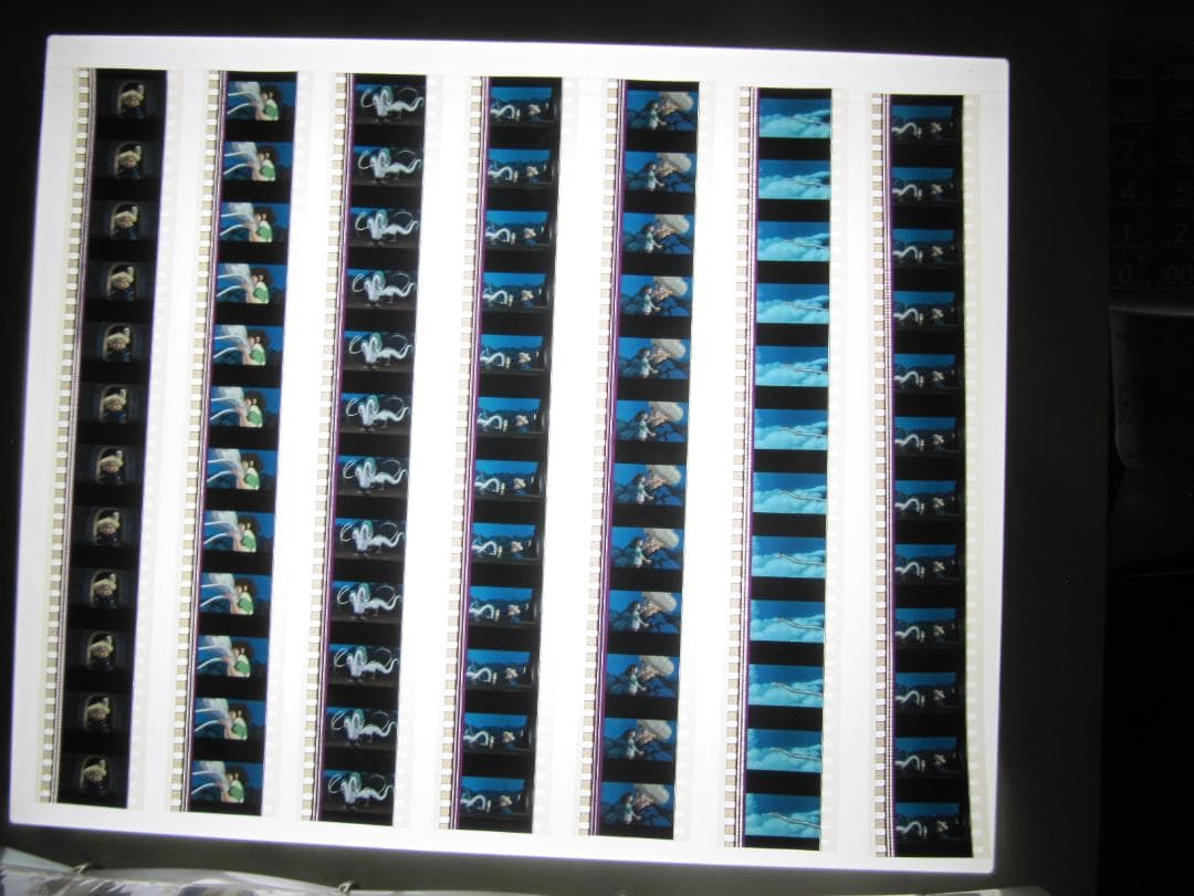 千と千尋の神隠し 35㎜フィルム12コマ×210枚合計2520コマ アルバム入