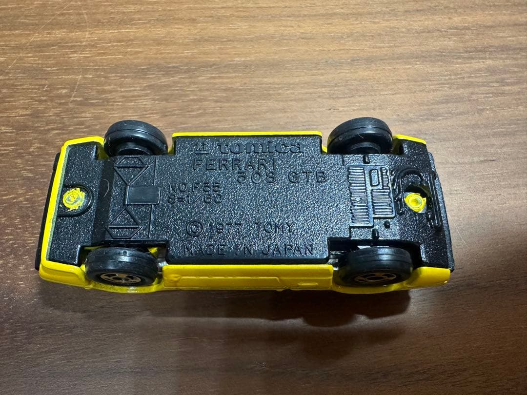 トミカ 外車シリーズ 日本製 F35 1/60 フェラーリ308GTB