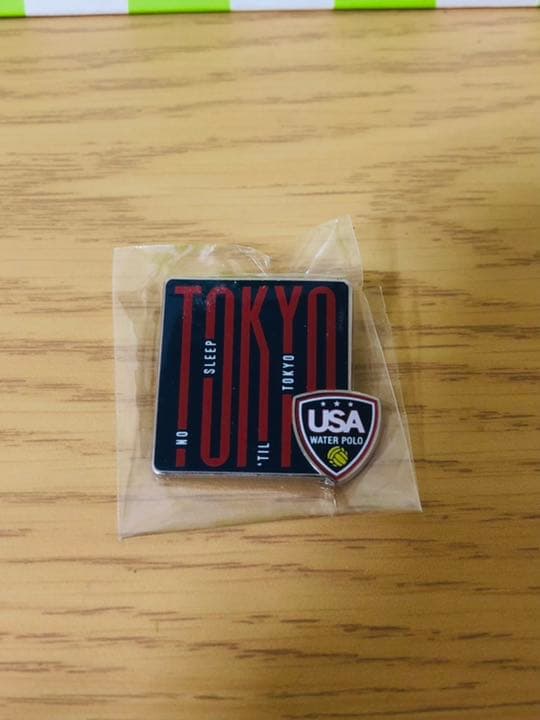 Tokyo 2020 オリンピック バッチ セット アメリカ 水球チーム