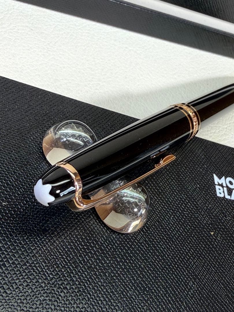 モンブラン 164ボールペン　レッドゴールド