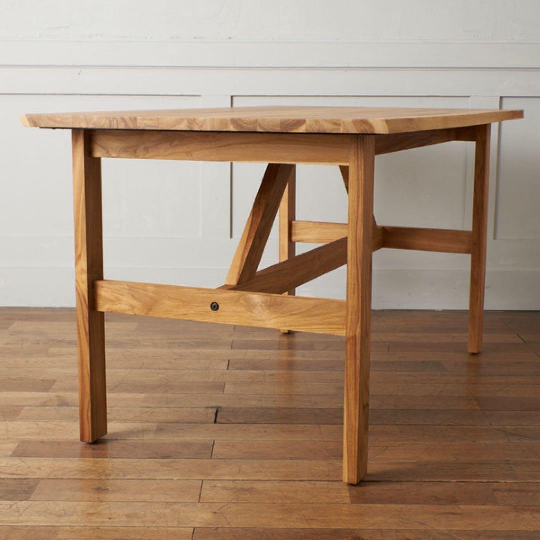 【8/14終売】 UNICO SOTO 耳付き ダイニングテーブル 最終値下