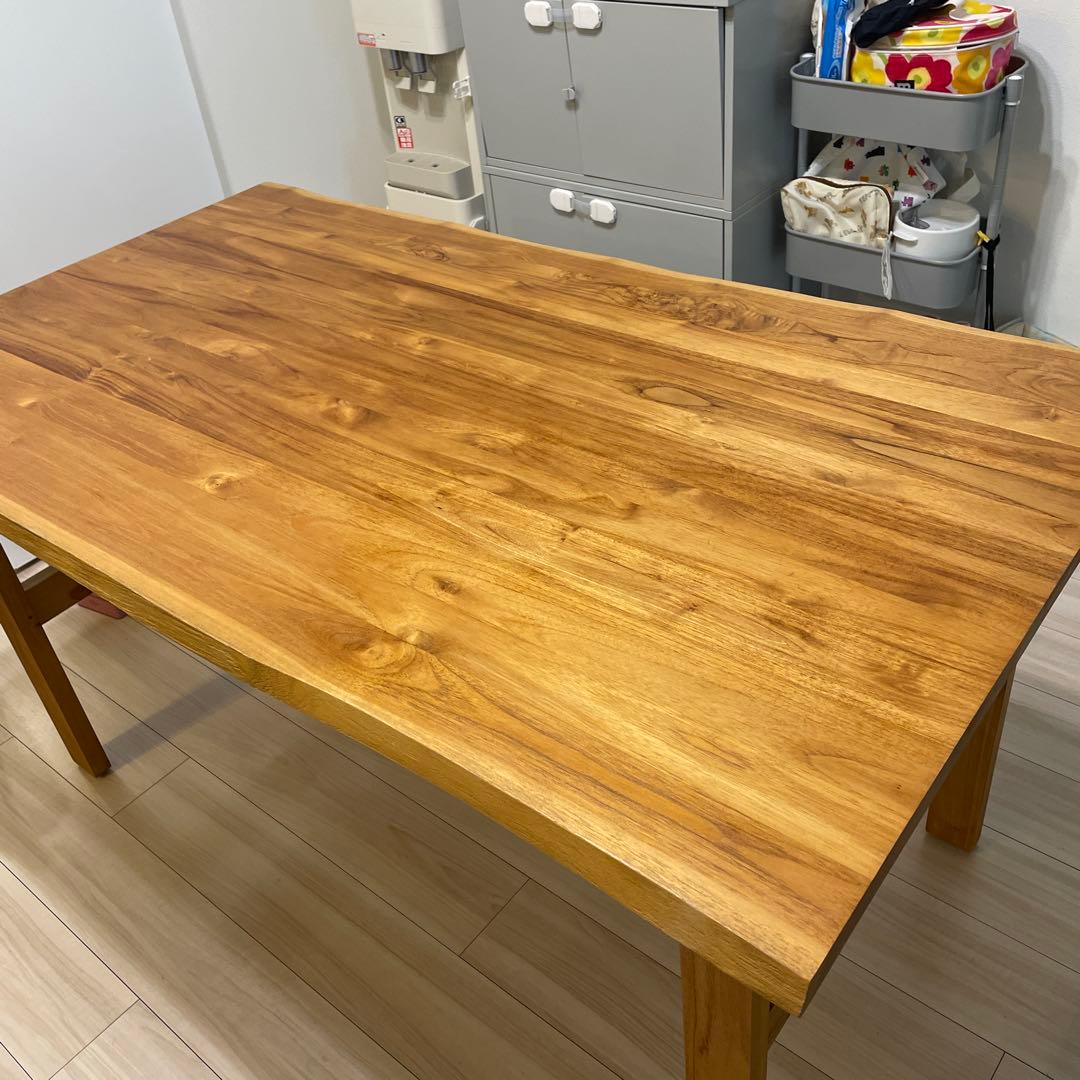 【8/14終売】 UNICO SOTO 耳付き ダイニングテーブル 最終値下