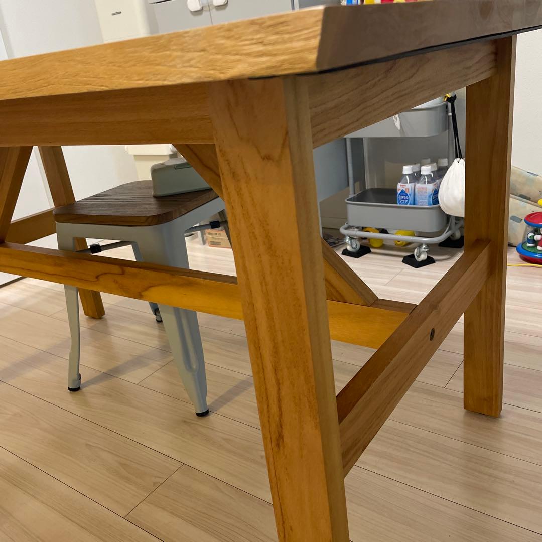 【8/14終売】 UNICO SOTO 耳付き ダイニングテーブル 最終値下