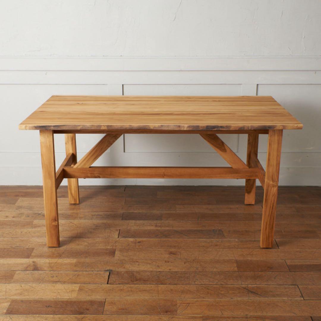 【8/14終売】 UNICO SOTO 耳付き ダイニングテーブル 最終値下