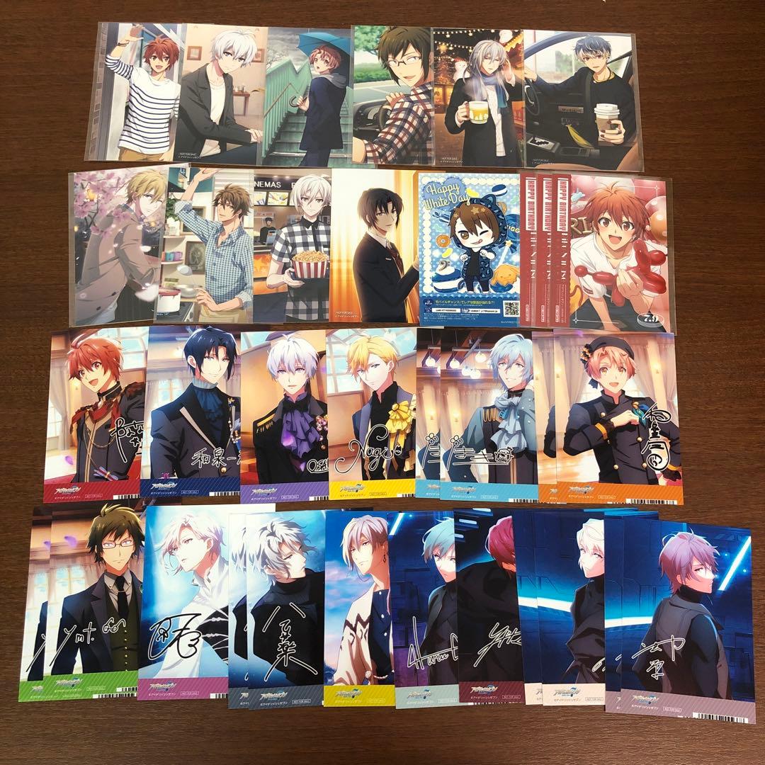 ❶アイドリッシュセブン アイナナ 色紙 カード類 特典ブロマイド まとめ売り