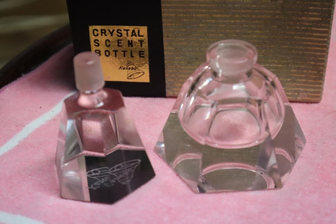 香水瓶 保谷クリスタル 銀座 和光 非売品