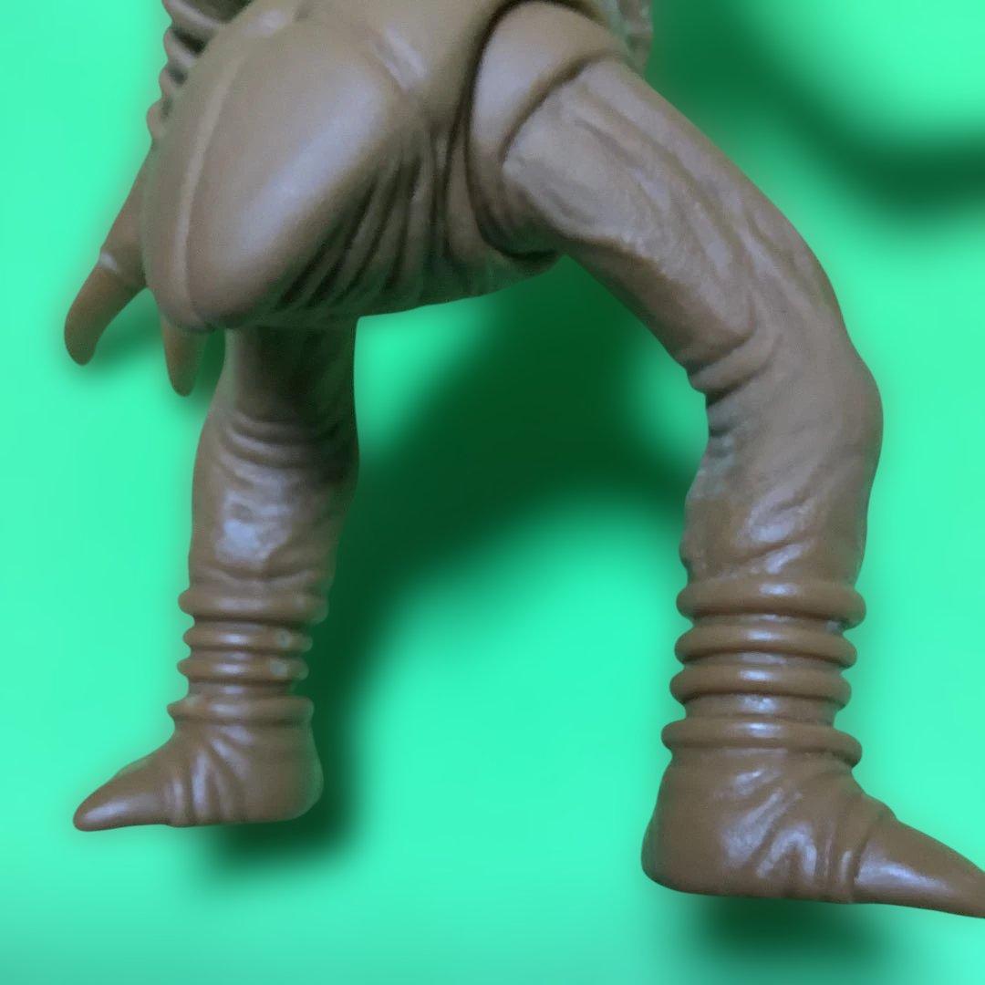 ビリケン商会★ソフビ★ガレージキット★レーザーブラスト★トカゲ宇宙人★組み立て済