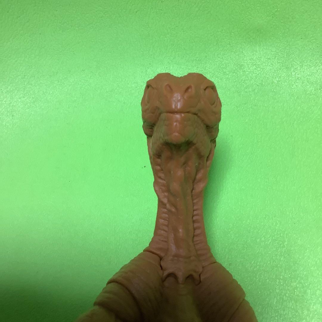 ビリケン商会★ソフビ★ガレージキット★レーザーブラスト★トカゲ宇宙人★組み立て済