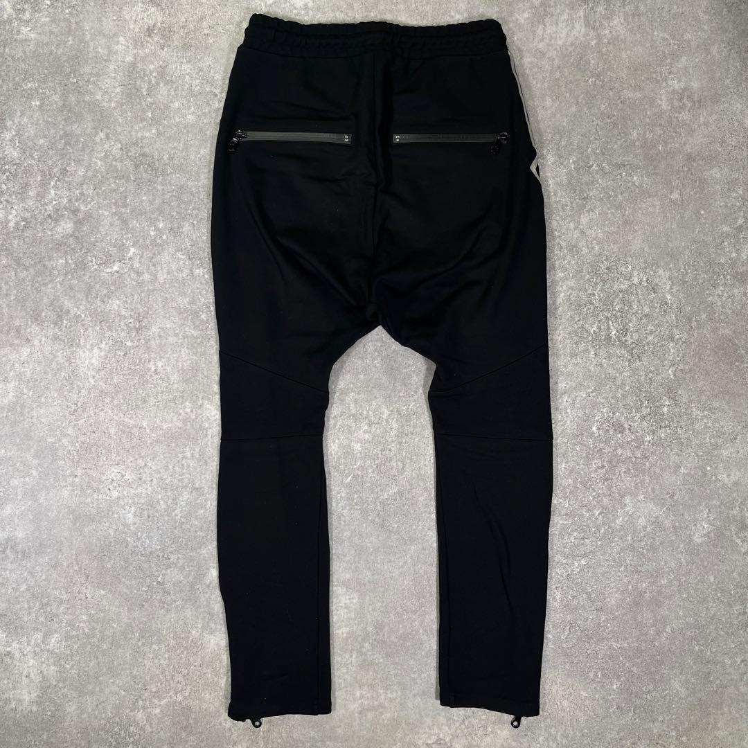 NO ID. サルエルパンツ　ジャージ【１】サイドライン　モード