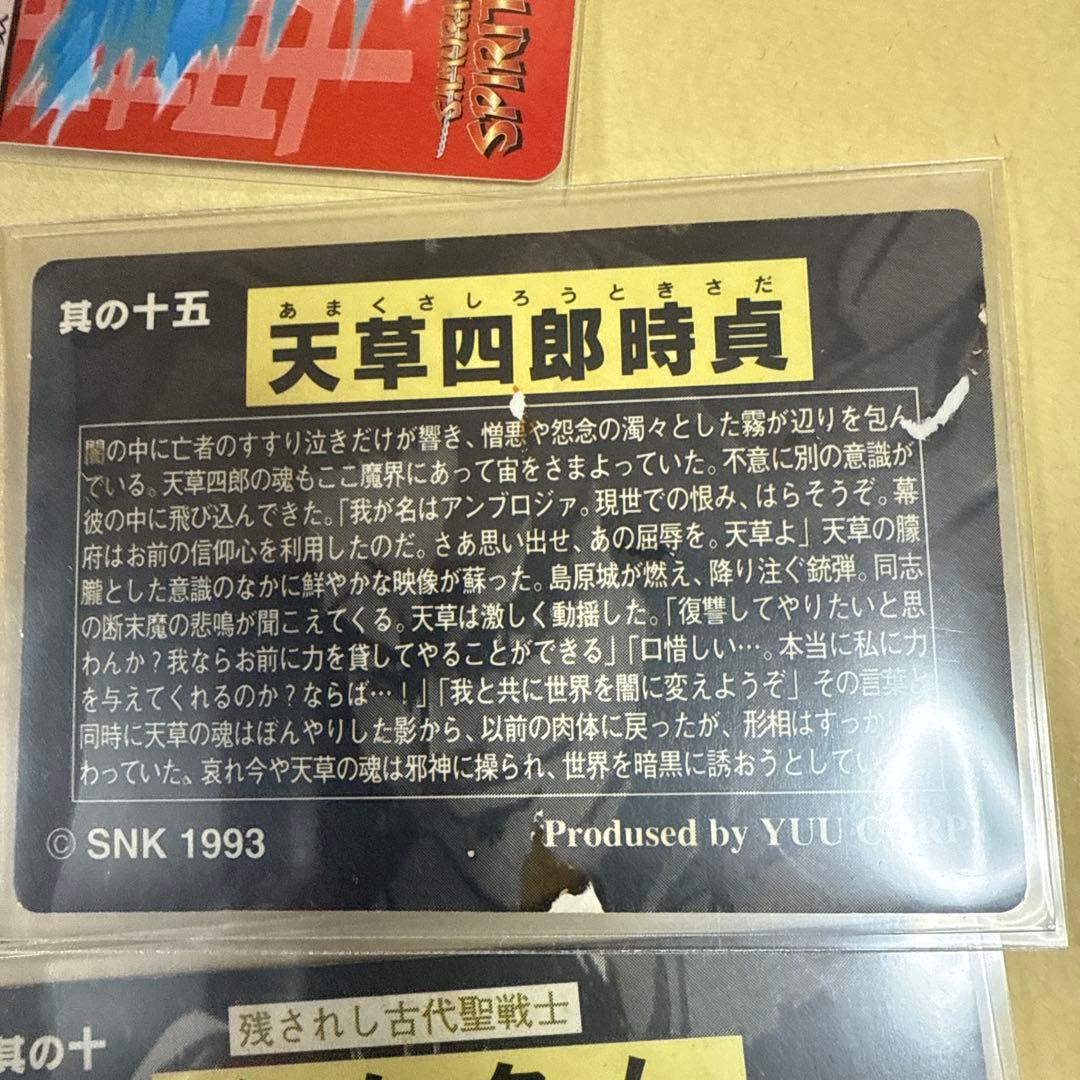 サムライスピリッツ カードダス カード snk 39種 コンプ ナコルル