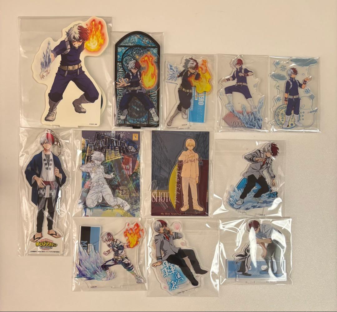 僕のヒーローアカデミア 轟焦凍 アクリルスタンド 32点セット アニメ『僕のヒーローアカデミア』 - 描き下ろし 轟焦凍 記念撮影ver
