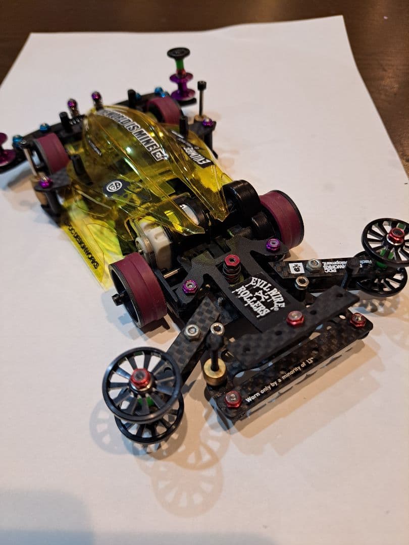 ☆お年玉価格 ミニ四駆 完成品　VZシャーシ 純正加工品