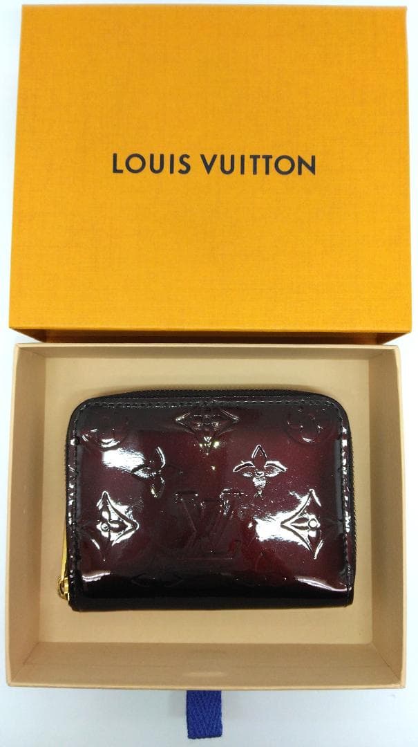 ルイヴィトン ジッピー パース ヴェルニ アマラント 中古品(39025※