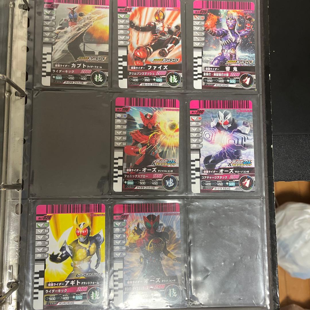 【個別可 】ガンバライド プロモ カードセット約120枚 仮面ライダー