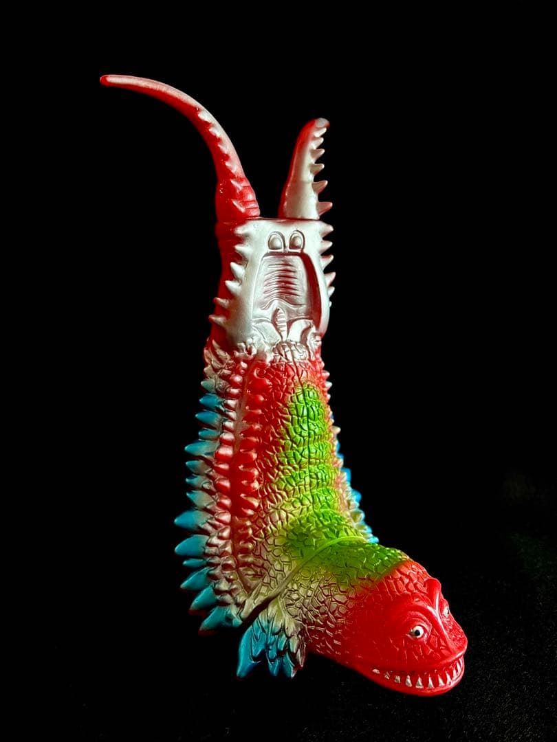 ドリームロケット ドラコ 2期カラー怪獣 フィギュア ソフビ ツブコン