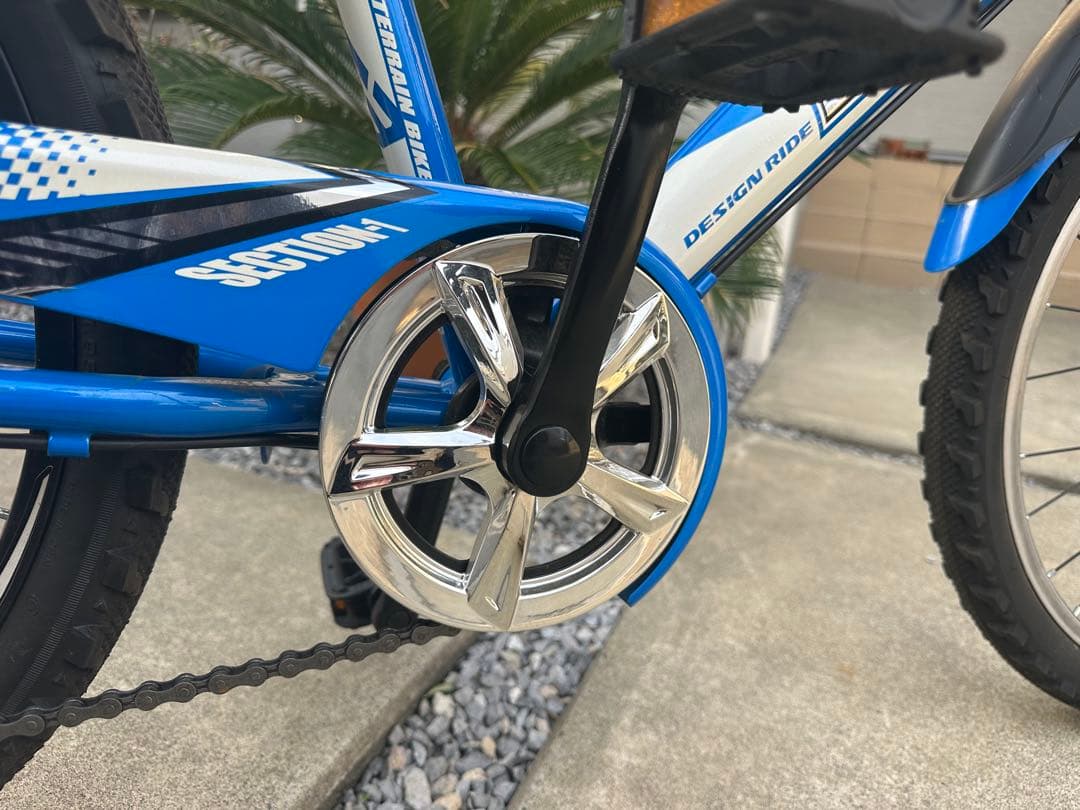 松戸市　美品　子供用自転車　22インチ