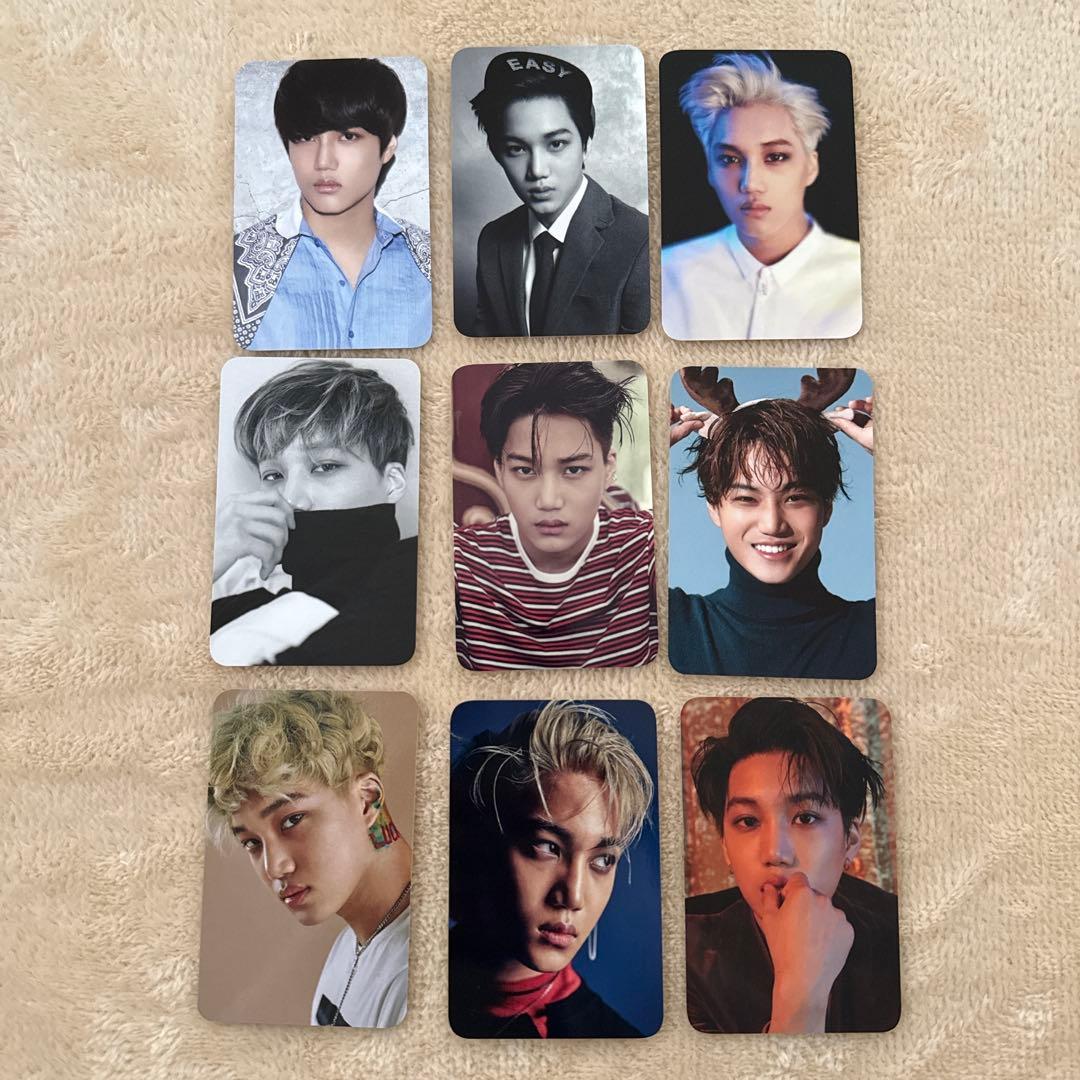 最終値下げ】EXO カイ 10th トレカ9枚セット - メルカリ
