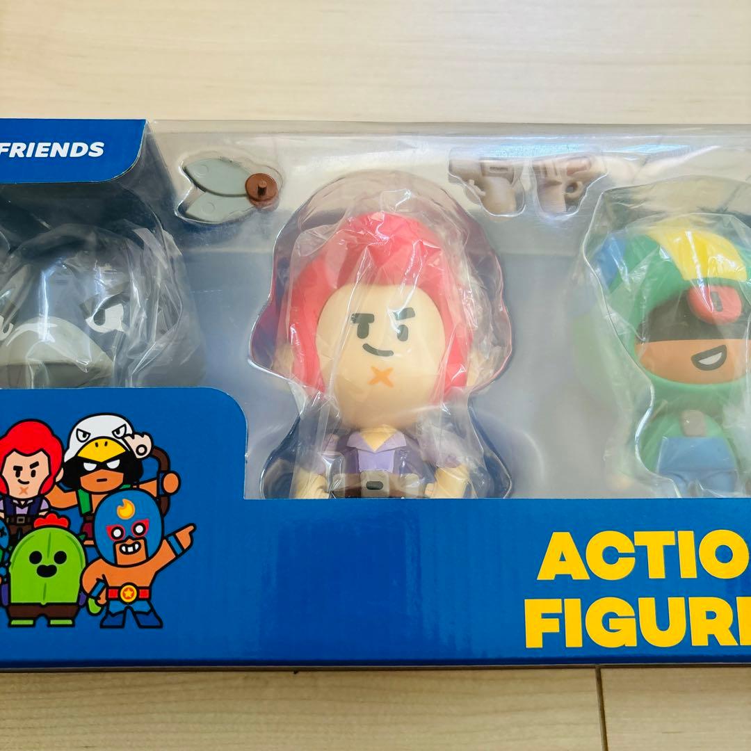 Brawl Stars ブロスタ　フィギュア スパイク　コルト　レオン　クロウ