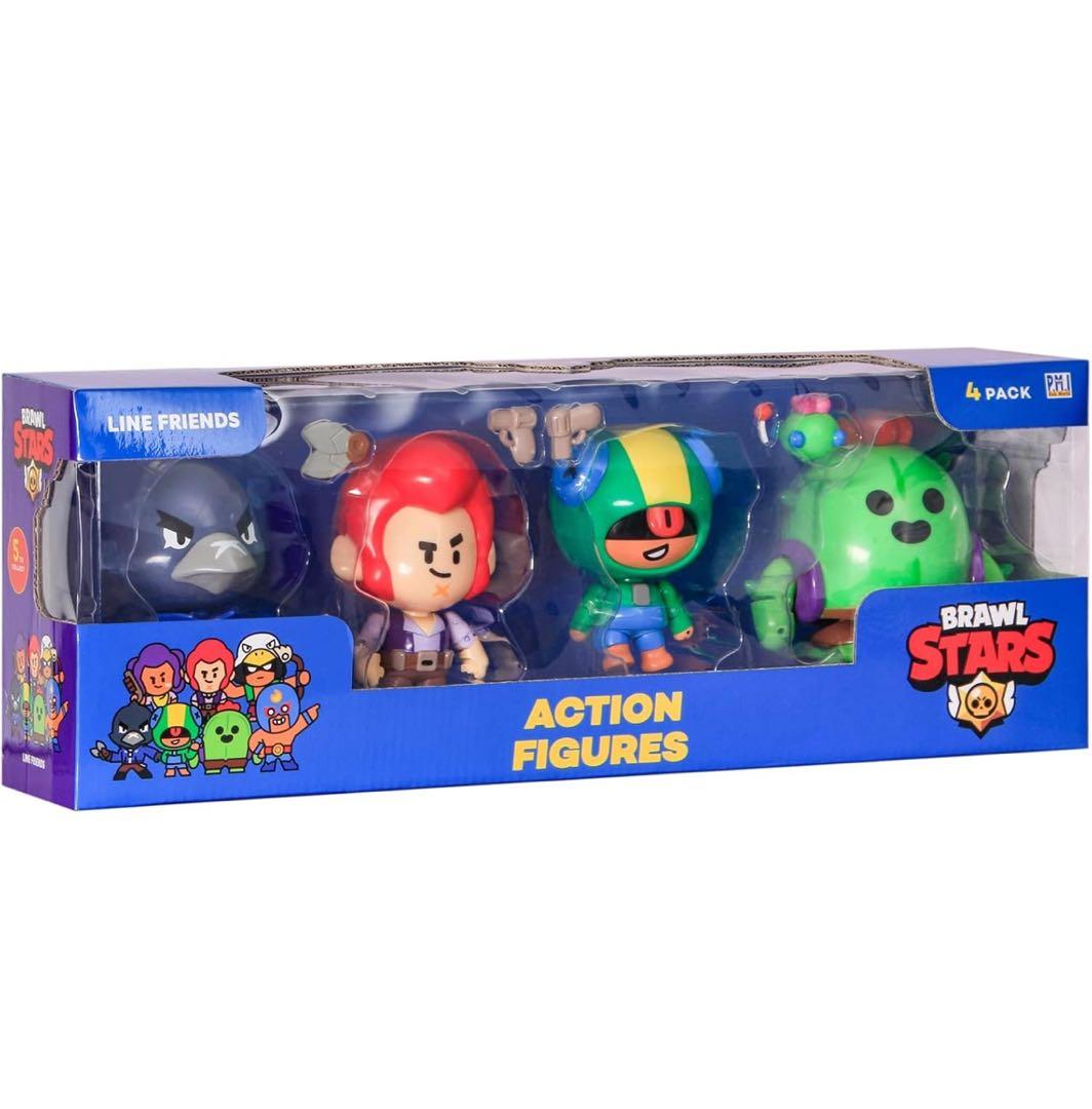 Brawl Stars ブロスタ　フィギュア スパイク　コルト　レオン　クロウ