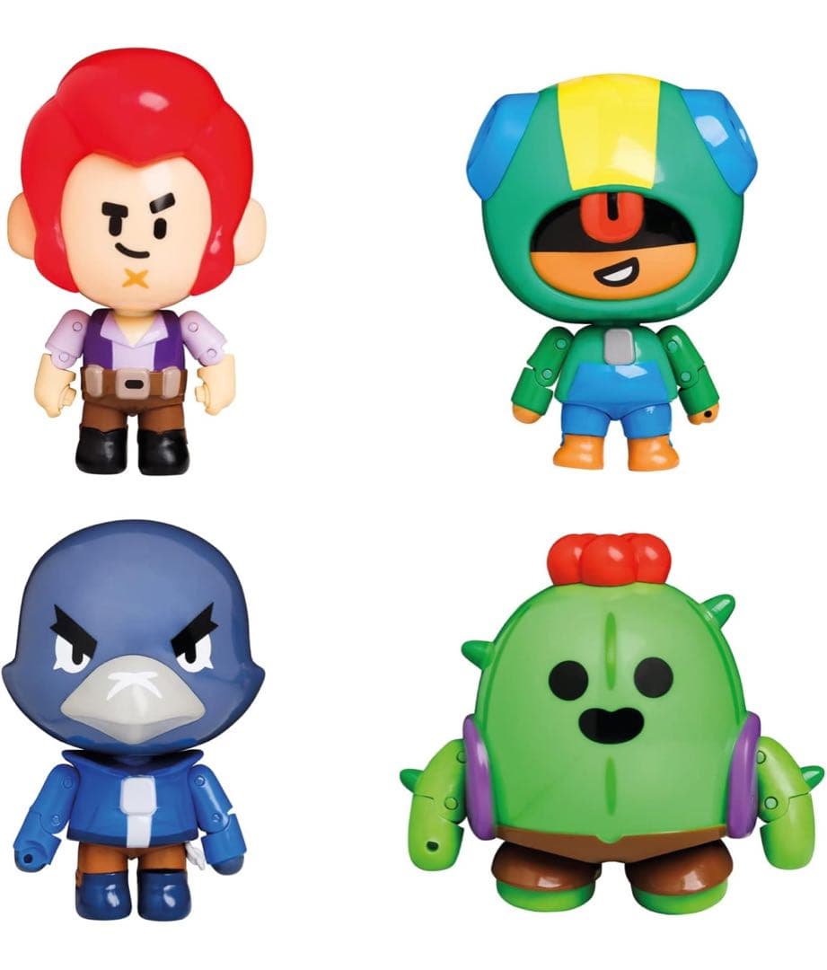 Brawl Stars ブロスタ　フィギュア スパイク　コルト　レオン　クロウ