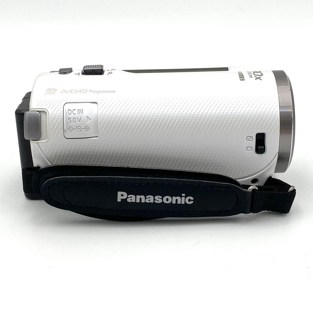 Panasonic HC-V480MS ハイビジョン ビデオカメラ ホワイト