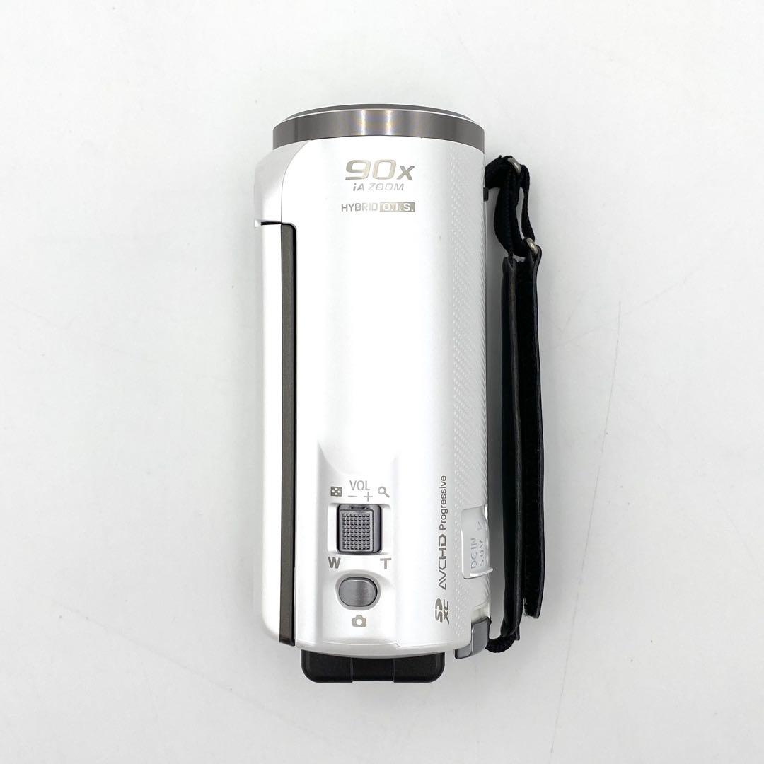 Panasonic HC-V480MS ハイビジョン ビデオカメラ ホワイト